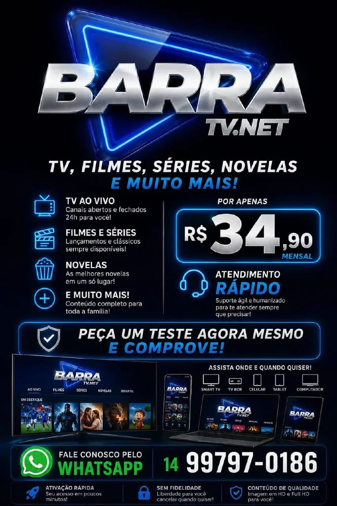 Universo de entretenimento Barra TV